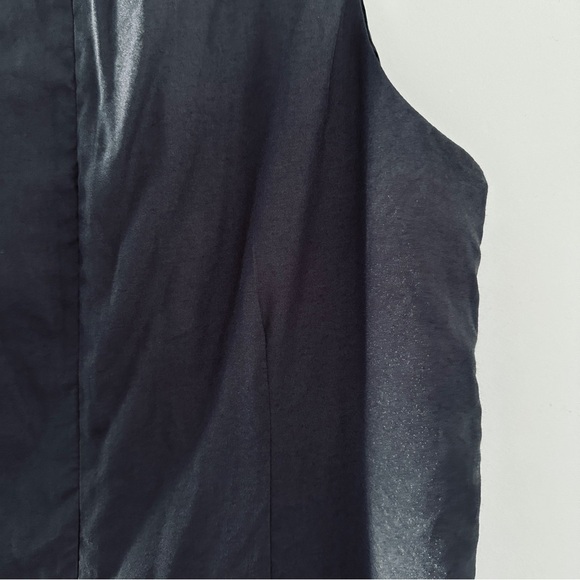 Coldwater Creek Gray Sequin Sleeveless Dress Women’s Size 14 Cocktail Wedding - Picture 10 of 13